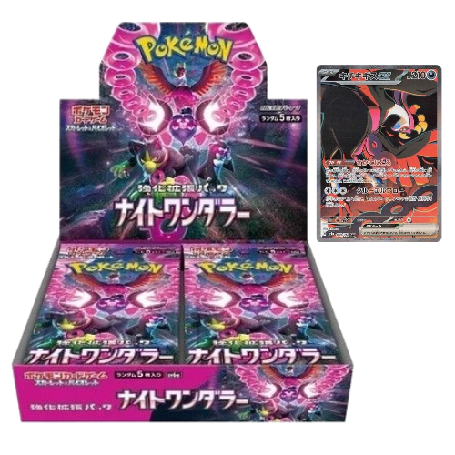 Pokemon Night Wanderer Box Sv6a Giapponese 30 Bustine